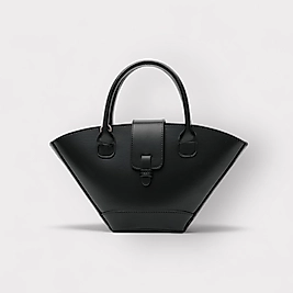 Daisy Siyah El ve Omuz Çantası